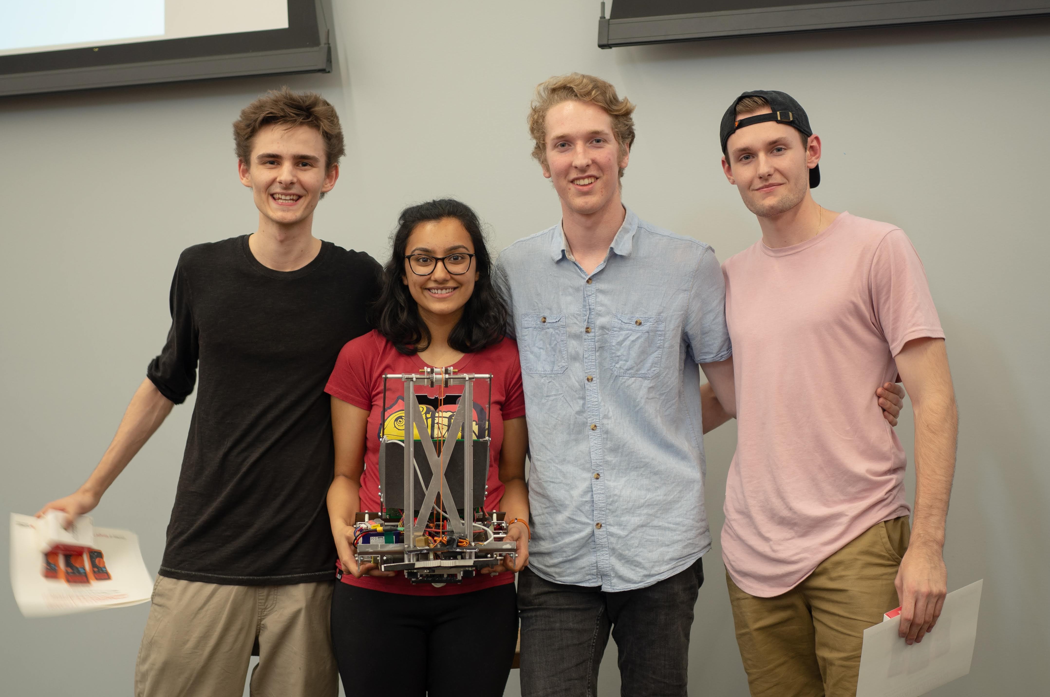 Batman, the winning robot of the 2019 Eng Phys Robot Competition