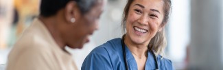 woman and a doctor 