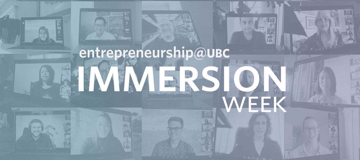 Inaugural e@UBC Immersion Week