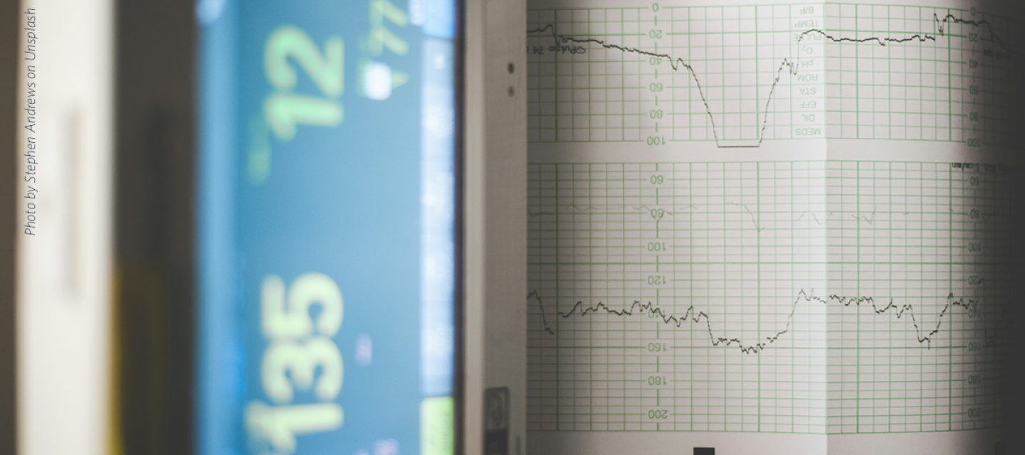 Heart rate monitor and printout